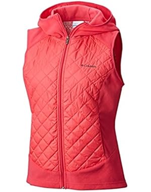 Women's Warmer Days Hooded Vest Thermal Coil Technology