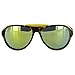 Vuarnet Extreme Unisex VE 7008 Oval Polarized Aviator Sunglasses, Turtle