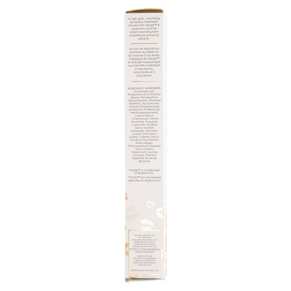 Grande Cosmetics GrandeLIPS Hydrating Lip Plumper - for Fuller-Looking, Hydrated Lips