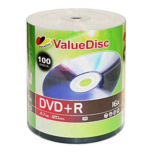 ValueDisc,DVD+R 16x 4.7GB/120 Minute Disc 100-Pack - Thumbnail 3