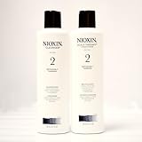 Nioxin System 2 Cleanser & Scalp Therapy for Fine Thinning Hair Duo 10 oz