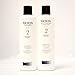 Nioxin System 2 Cleanser & Scalp Therapy for Fine Thinning Hair Duo 10 oz