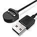 TUSITA Charger Compatible with Ticwatch S/E Smartwatch - USB Charging Cable Clip Cradle 100cm - Fitness Tracker Accessories