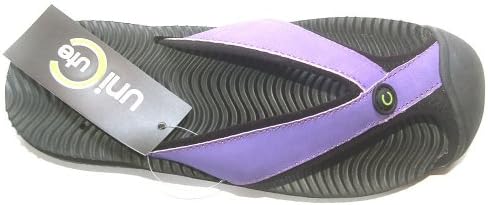 UNICUTE Women's Beach Water Thong Flip Flop Sport Sandals 20901 Purple