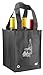 CYMA Reusable 4 Bottle Wine Tote- 4 Pack