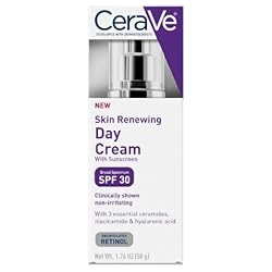 cream cerave renewing skin sunscreen ounce