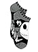 Disney The Nightmare Before Christmas Womens Multi Pack Socks (9-11 Womens (Shoe: 4-10), Black/Multi)