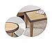 KidKusion Baby Proof Edge Cushion Protector | Made in USA | Foam Rubber Furniture and Fireplace Edge Guard Bumper | Brown | 12 Ft | Tape Included