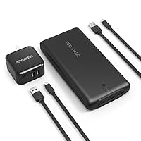 Power Bank, Portable Charger, Tiergrade 22000mAh 3 Port 4.8A Output Ultra Compact Universal High Speed USB Power Bank Portable External Backup Battery for Samsung Android and Other USB Devices