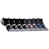 Puma No Show Women's Socks, Moisture Control Mesh Ventilation (10 Pair) (Hot Pink, Turquoise, Grey)