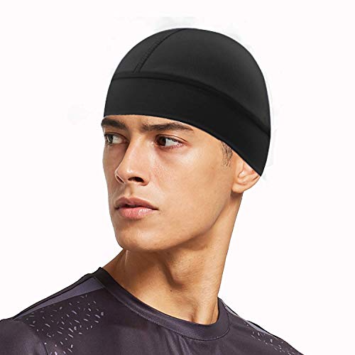 BALEAF Cooling Skull Cap for Men Running Hat Helmet Liner Cycling
