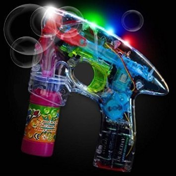 Flasing Bubble Gun with Lights Plus Sound Affects