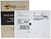 DigiOrange 200 Premium Self Adhesive White Blank Half Page Shipping Labels 8.5x5.5 for Laser Inkjet Printer