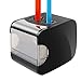 Electric Pencil Sharpener, Battery Operated or USB Heavy Duty Colored Pencil Sharpener for Kids, Artist, Student and Professionals