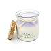 Natural Soy Wax Scented Candle, Pudding Bottle Jar Candle, Relaxing Scent & Long Lasting, Lavender candle Purplethumb 1
