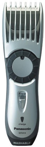 Panasonic Men's Cordless Wet/dry Hair, Beard and Body Electric Trimmer, Er-224s, 10.5 Ounces