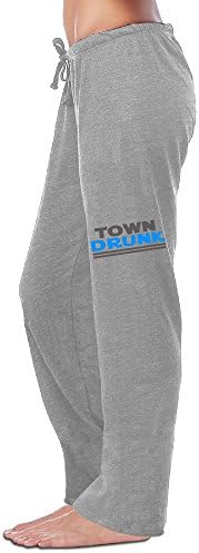 TOWN DRUNK Hi-Q Sweat Pants Sweatpants 100 Cotton For Woman's