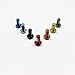7 Colors Mountain Bike Disc Brake Rotor Bolts MTB Bicycle M510mm Brake Rotor Screws 12pcs/Lot