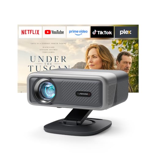 AuKing 4K Outdoor Projector with Auto Focus
