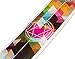 Bamboo Skateboards Geometricity Graphic Skateboard Deck with a Hybrid Bamboo Build