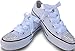 White Flat Satin Ribbon Shoelaces, Shoe Laces For Kids, Youths & Women's Converse All Star Sneakers