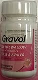 Gravol Easy to Swallow Filmkote Tablets Antinauseant For Nausea, Vomiting, Dizziness And Motion Sickness 50mg 80 Tablets