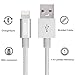 Lightning Cable, GOOLEEN 2Pack 10FT Nylon Braided Extra Long 8pin USB Sync Charger Cables Charging Cord For Apple iPhone 7/7 plus/SE/6/6 Plus/6s/6s Plus/5/5c/5s, iPad Mini/Air, iPod Nan/Touch - Silver