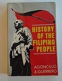 Front cover for the book History of the Filipino People by Teodoro A. Agoncillo
