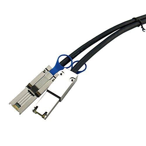 Mefore External 26 Pin Mini SAS SFF-8088 to Mini SAS 4X SFF-8088 Data Cable Male Cord Server Raid Cable (13.2FT)