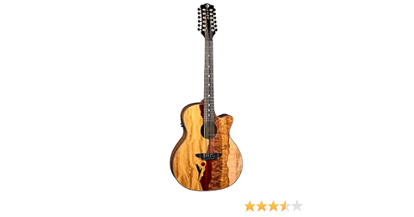 Amazon.com: Luna Guitars VISTA EAGLE 12 acoustic-electric Guitarra, Multi :  Instrumentos Musicales