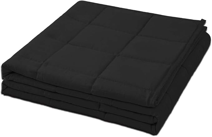 Amazon.com: Ourea Cool Weighted Blanket (18 lbs, 60” x 80”, Black