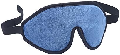Sleeping Eye Mask by Sunsleep, 100% Light Blocking 3D Sleep Mask, Lightweight &amp; comfortable Memory Foam Sleeping Blindfold for Women, Men, kids (Blue)