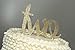 Handmade 2nd Birthday Cake Topper Decoration - Two - Double Sided Gold Glitter Stock