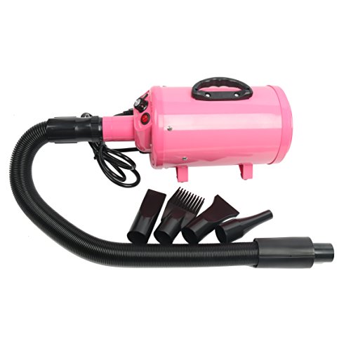 image for YaeCCC Portable Dog Cat Pet Grooming Dryer 2400w Salon Blow Hair Dryer