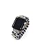 Callancity Jewelry Rhinestone Crystal Diamond Metal Bezel Exquisite Handcraft Encrusted case Compatible with Apple Watch 42mm Series 3 2 1 (Black)