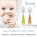 Toddler Utensils Baby Spoons & Baby Forks Set with Baby Utensils CASE | Toddler Fork & Toddler Spoon Silverware Cutlery Set | Baby Spoon and Baby Fork Set BPA Free Kids Silverware | Baby Feeding Set