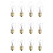 XIANNIDE YEE 12 Pack 25 Watt Bulbs for Scentsy Plug-in Nightlight Wax Warmers, Home Fragrance Wax Diffusers & Salt Lamps, 120 Volt Bulk Bulb Replacements primary