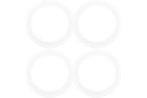 Garneck 4Pcs Silicone Heater Union Gaskets 2'' Flat O-Ring for Hot Tub Compatible with Spa Heater Parts Leak Prevention