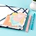 Adhesive Clear Corner Storage Pockets Set of 2, Medium 4.5