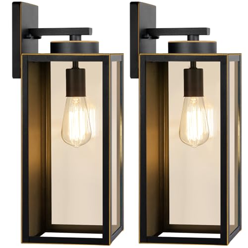 BesLowe 15’’ Large Outdoor Wall Lights