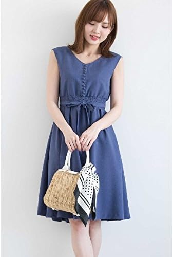 Amazon Co Jp プロポーションボディドレッシング リネンライクシャーリングワンピース 121 レディース インディゴ 日本 2 日本サイズm相当 服 ファッション小物