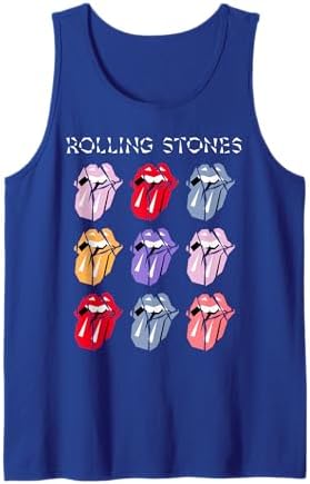 Amazon.com: Rolling Stones Official Distressed Tongue Tank Top