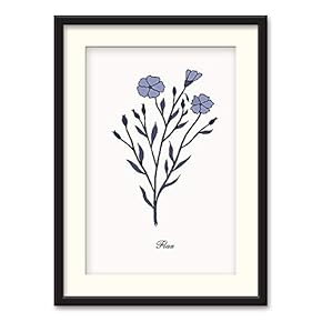 NWT Black Paper Framed Canvas Wall Art for...