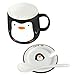 Nuowoqi Coffee Mug Tea Milk Cup 11 oz Four Animal Design Home And Office Use Penguin
