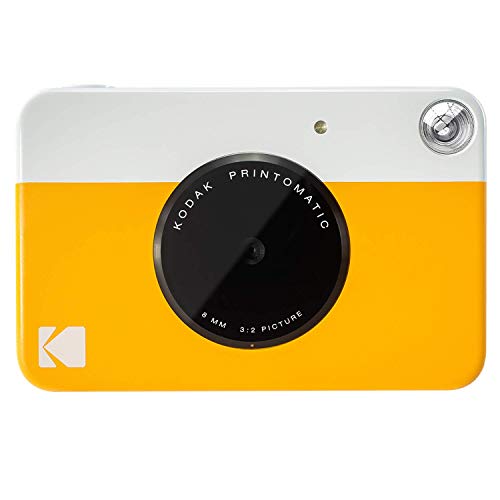 Kodak PRINTOMATIC Digital Instant Print Camera (Yellow), Full Color Prints On ZINK 2x3