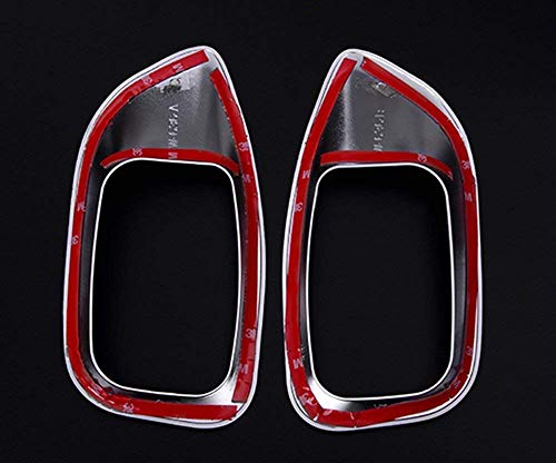 ABS Chrome Interior Accessory Car Sticker Seat Adjustment Cover Trim for Jaguar XE/F-Pace/XFL/XF X761 2016-2017 Matte Silver