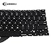 SUNMALL Replacement Keyboard Without Backlit and Frame Compatible with Apple MacBook Pro A1502 13