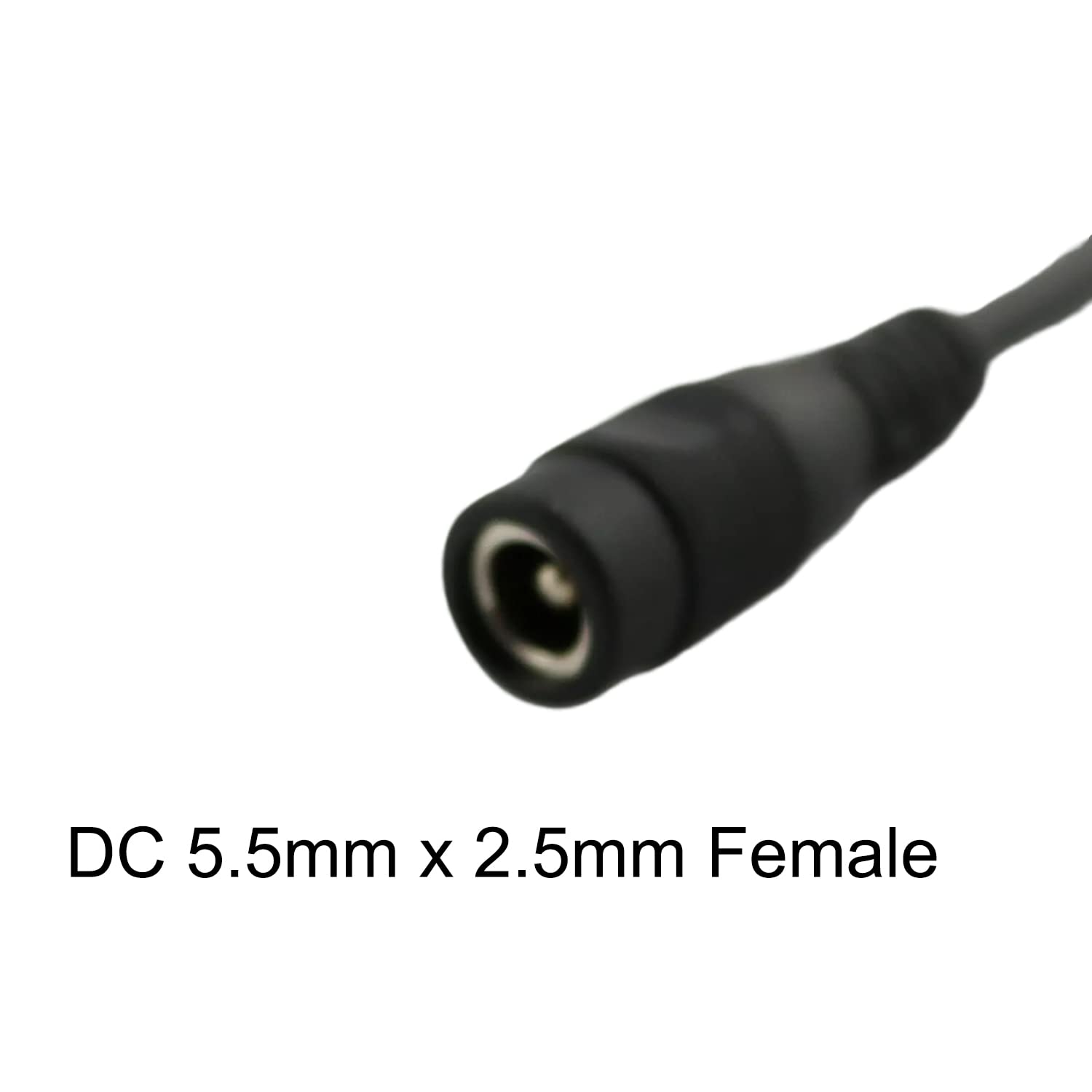 2pcs CCTV DC Power Splitter Cable 5.5mm x 2.5mm Female Jack to 2 Male Splitter Connector Cable 5.5mm x 2.5mm Adapter for LED Strip Surveillance Camera Security Camera