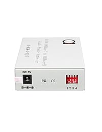 Individual Modo ST Gigabit   Conversor de medios de fibra módulo de fibra integrado 12.4 mile (12.42 miles) St   para utp Cat5e, Cat6, 10 100 1000 RJ-45   Sensor automático Gigabit o Fast Ethernet   Jumbo   Marco LLF apoyo