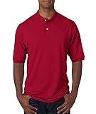 Jerzees 437M Mens SpotShield Polo - True Red - Large
